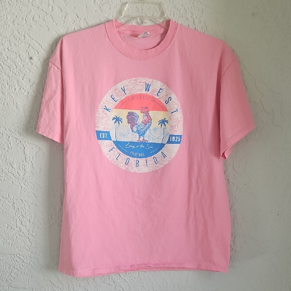 Key West Florida T-Shirt - Pink - XL - Picture 1 of 6